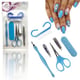 KIT MANICURE/PEDICURE C/6PÇS (24KTS)-FRANCOLINO