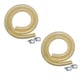 KIT MANGUEIRA P/GÁS GPL DE 0,8M C/ABRAÇADEIRA (12PÇS)-ARIM