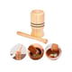 PILÃO COM SOCADOR PARA ALHO 12CM (12PÇS)-MVN