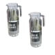 JG DE TALHERES INOX BRANCO 25PÇS C/JARRA DE VIDRO (3PÇS)-LET ÚTIL