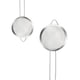 PENEIRA DE INOX 10X24CM (12PÇS)-INGA
