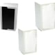 PORTA GUARDANAPO TV BRANCO (24PÇS)-BERNACSTEIN