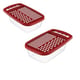 RALADOR 1350ML VERMELHO (12PÇS)-UNINJET
