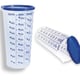 DOSADOR C/TAMPA 570ML CRISTAL (24PÇS)-INJETEMP