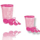 KIT MEDIDA CERTA MULTIUSO ROSA (12PÇS)-INJETEMP