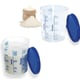 MEDIDOR C/TAMPA 400ML CRISTAL (24PÇS)-INJETEMP