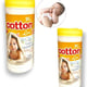 LENÇO BABY CARE UNISSEX POTE40 AMARELO (FD12)-COTTON LINE
