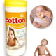 LENÇO BABY CARE UNISSEX POTE40 AMARELO (FD12)-COTTON LINE