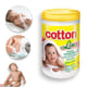LENÇO BABY CARE UNISSEX POTE70 AMARELO (FD12)-COTTON LINE