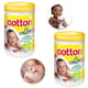 LENÇO BABY CARE UNISSEX POTE70 AMARELO (FD12)-COTTON LINE