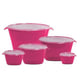 KIT RUBI ROSA NEON  5PÇS (3KITS)-ACQUAMAR