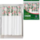 CORTINA BOX VINIL VISOR RETANG.ESTAMPADA SORTIDA (12PÇS)-PLASTLEO
