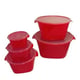 KIT RUBI VERMELHO 5PÇS (3KITS)-ACQUAMAR