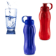 GARRAFA SQUEEZE PET BELIEVE FECHADA LISA 600ML (12PÇS)-PLASDURAN