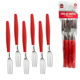 JG DE GARFOS C/6PÇS VERMELHO CLASSIC (12PCT)-LET ÚTIL
