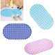 TAPETE PVC OVAL TRANSPARENTE (12PÇS)-LET ÚTIL