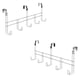 CABIDE P/PORTA 5 GANCHOS 41X16X7,5CM (6PÇS)-STOLF