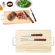 KIT CHURRASCO COM GARFO E FACA-STOLF (3PÇS)-STOLF