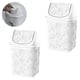 CESTO PIA 4,5LTS FLORAL BRANCO (6PÇS)-UNINJET