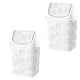 CESTO PIA 4,5LTS FLORAL BRANCO (6PÇS)-UNINJET