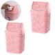 CESTO PIA 4,5LTS FLORAL ROSA (6PÇS)-UNINJET