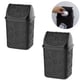 CESTO PIA 4,5LTS FLORAL PRETO (6PÇS)-UNINJET