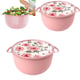 CONTAINER REDONDO 11,5LTS AMORE ROSA (6PÇS)-UNINJET