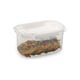 POTE HERMÉTICO C/TRAVAS 850ML (12PÇS)-NITRON