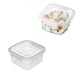 POTE QUADRADO C/TRAVAS 380ML (24PÇS)-NITRON
