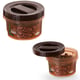 POTE FEIJÃO ACOPLADO C/ROSCA 500ML (12PÇS)-NITRON