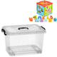 CONTAINER PLÁSTICO N°4 (38,2LTS) (3PÇS)-PLASNEW