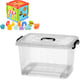 CONTAINER PLÁSTICO N°4 (38,2LTS) (3PÇS)-PLASNEW