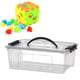 CONTAINER PLÁSTICO N°1 (7,3LTS) (6PÇS)-PLASNEW