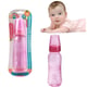 MAMADEIRA ANATÔMICA 270ML ROSA BICO ASSIMÉTRICO SILICONE (12PÇS)-NEW BABY