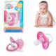 CHUPETA CONVENCIONAL SILICONE BORBOLETA ROSA BLISTER (24PÇS)-NEW BABY
