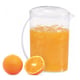 JARRA FRUTILAR OVAL TRANSPARENTE 1,4LTS (12PÇS)-MEGAPLAST