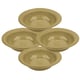 PRATO FUNDO 12CM DOURADO 100X10-TRIK TRIK