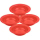 PRATO FUNDO 12CM VERMELHO 100X10-TRIK TRIK