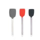 ESPÁTULA SILICONE C/CB INOX 345CM (12PÇS)-TOP ÚTIL