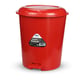 LIXEIRA REDONDA 12LTS COLORIDA LISA (6PÇS)-RAE PLÁSTICOS