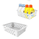 CESTO MULTIUSO GRANDE BRANCO (12PÇS)-UNINJET