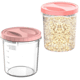 CONTAINER REDONDO TAMPA ROSCA 6,0LTS ROSA (6PÇS)-UNINJET