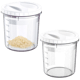 CONTAINER REDONDO C/ TAMPA ROSCA 6,0LTS BRANCO (6PÇS)-UNINJET