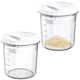 CONTAINER REDONDO C/ TAMPA ROSCA 6,0LTS BRANCO (6PÇS)-UNINJET