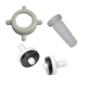KIT UNIÃO/PORCA BRANCA E 2 VEDANTE (36PÇS)-CABEKLA