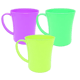 CANECA STYLO COLORIDA 500ML (24PÇS)-MEGAPLAST