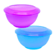 SALADEIRA TOPA TUDO ALTA TRANSPARENTE (12PÇS)-MEGAPLAST