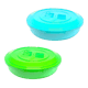 TORTEIRA/SALADEIRA BAIXA COLORIDA (12PÇS)-MEGAPLAST