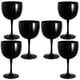 TAÇA GIN 500ML PRETO (12PÇS)-OLDANIPLAST