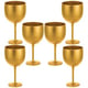 TAÇA GIN 500ML DOURADO (12PÇS)-OLDANIPLAST